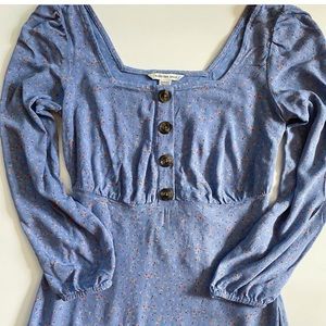 American Eagle peasant style mini dress